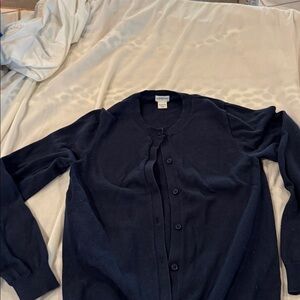 J crew  Navy Knit Sweater